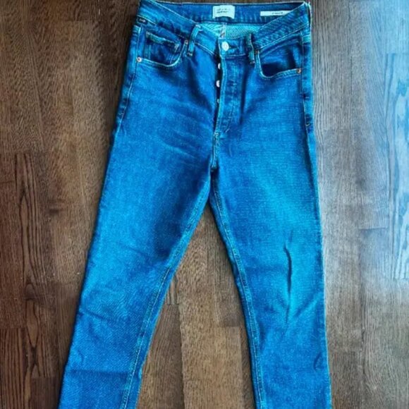 Citizens of Humanity Charlotte High Rise Crop Straight Jeans - Size 25 - Picture 5 of 8